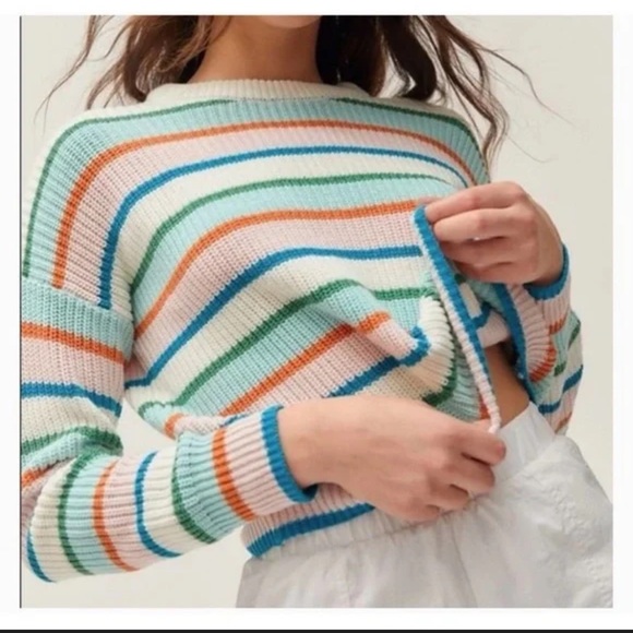 Urban Outfitters Sweaters - Urban outfitters multi colored striped sweater size small